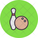 Bowling Ball Pin Icon