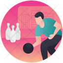 Bowling Player Icon