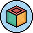 Box Cube Molecule Cube Shape Icon