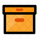Box Cardboard Stationery Icon