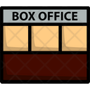 Box Office Ticket Window Box Icon
