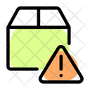 Box Warning Delivery Alert Delivery Warming Icon