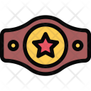 Boxing Belt Athlete Icon
