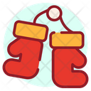 Boxing Day Boxing Gloves Mitten Icon