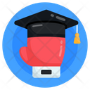 Powerful Learning Power Of Education Boxing Graduation Icon
