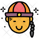 Chinese Traditional Hat Icon
