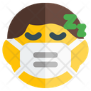 Boy Sleeping Emoji With Face Mask Emoji Icon