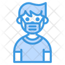 Boy With Mask Icon