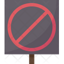 Boycott Banned Icon