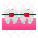 Braces Teeth Gum Icon