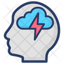 Brain Energy Mind Power Mental Power Icon