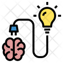 Power Idea Brain Icon