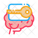 Brain Key  Icon