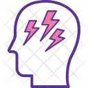 Brain Power Cognitive Icon