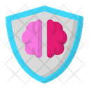 Brain Shield Icon
