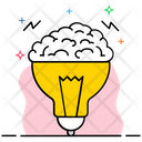 Brainstorm Idea Generating Business Strategy Icon