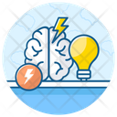 Brain Message Mental Communication Brainstorm Icon