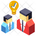 Brainstorming Business Ideation Icon