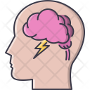 Brainstorming Head Brain Icon