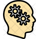 Brainstroming Head Gear Icon