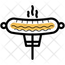 Bratwurst Hot Dog Meat Icon