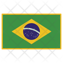 Brazil Flag Country Icon