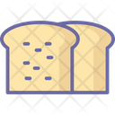 Bakery Food Bread Bread Loaf Icon