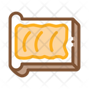 Toast Butter Margarine Icon