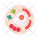 Food Delivery Breakfast Icon