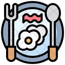 Breakfast Morning Food And Restaurant Icon