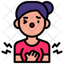 Breast Pain Icon