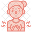Breast Pain Icon