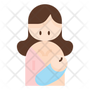 Breastfeeding Mother Breast Icon