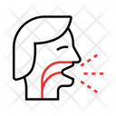 Breath Coronavirus Covid Icon