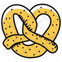Brezel Geback Weiche Brezel Symbol