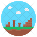Brick Game Video Game Brick Breaker Icon