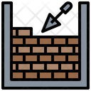Brick Wall Construction Icon