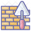 Bricks Under Construction Brickwork Icon