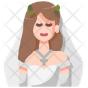 Bride Woman Bride Dress Icon