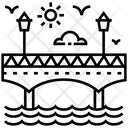 Bridge London Landmark Overpass Icon