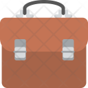 Briefcase Bag Brown Icon