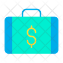 Briefcase dollar Icon
