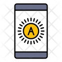 Brightness Auto  Icon