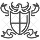 British Emblem Logo Shield Icon
