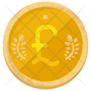 British Pound Coin Icon