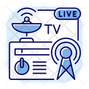 Broadcast Connection Communication Icon