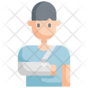 Broken Arm Icon
