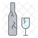 Broken Bottle Icon