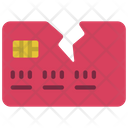 Broken Credit Card Icon