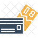 Broken Debit Card  Icon